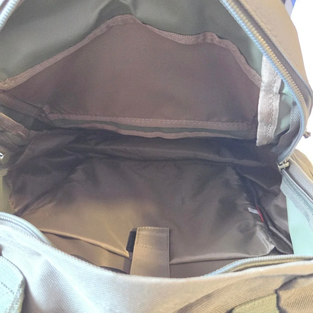 CornerStone Tactical Backpack Olive Green MOLLE EbikeScabbards Padded Laptop Bag